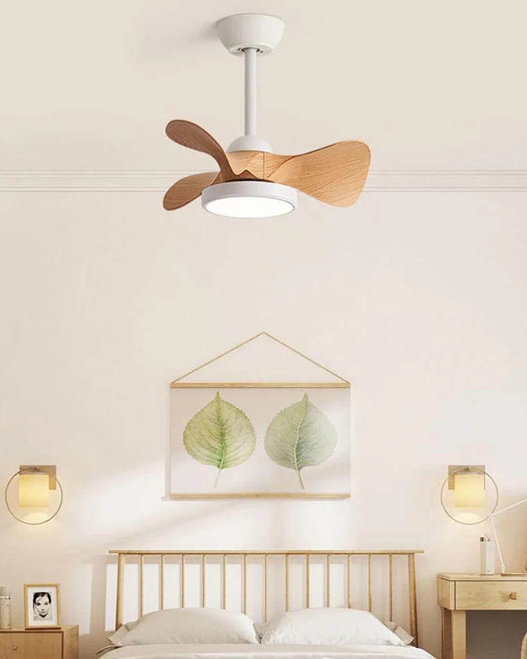 WOMO Small Ceiling Fan Lamp-WM5093 - Image 2