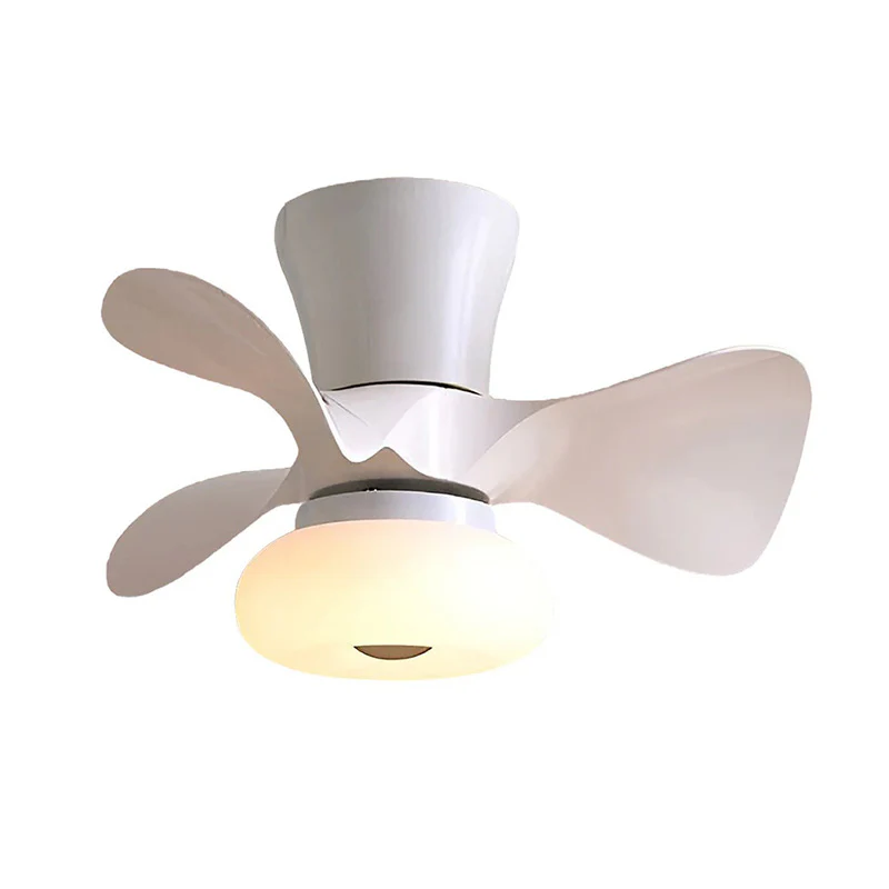 WOMO Small White Ceiling Fan Lamp-WM5094 - Image 7