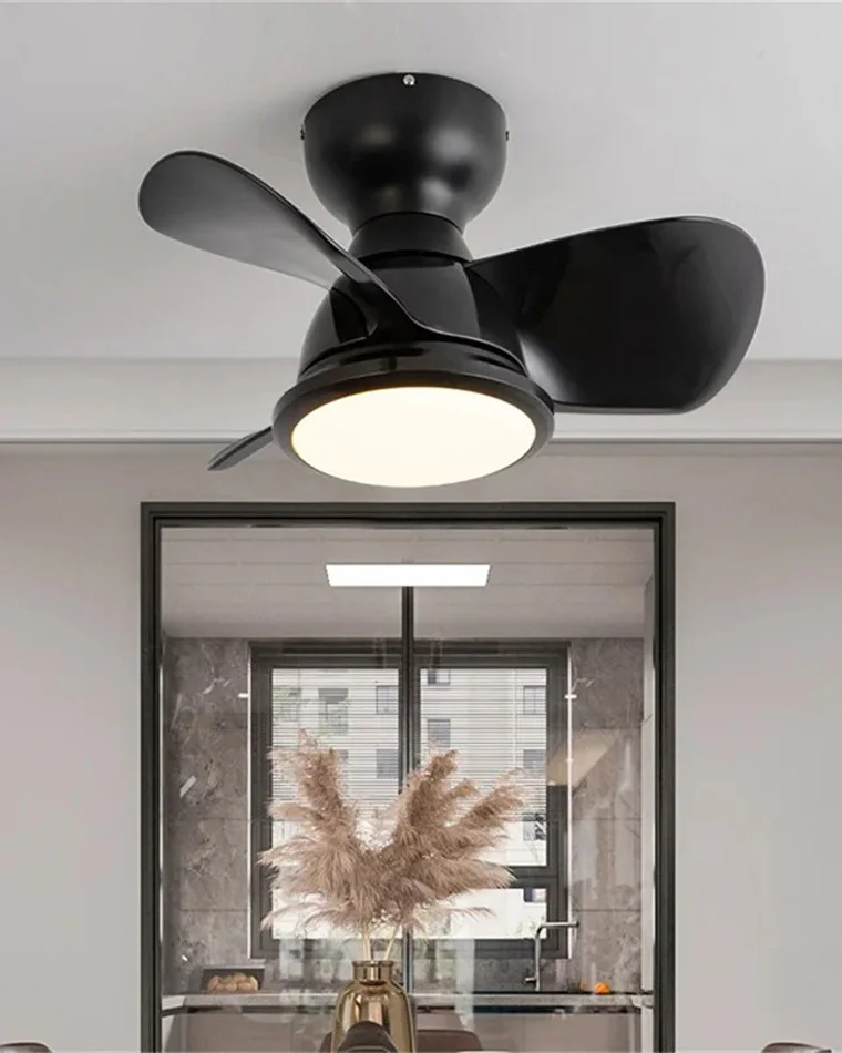 WOMO Small Low Profile Ceiling Fan Lamp-WM5096 - Image 6