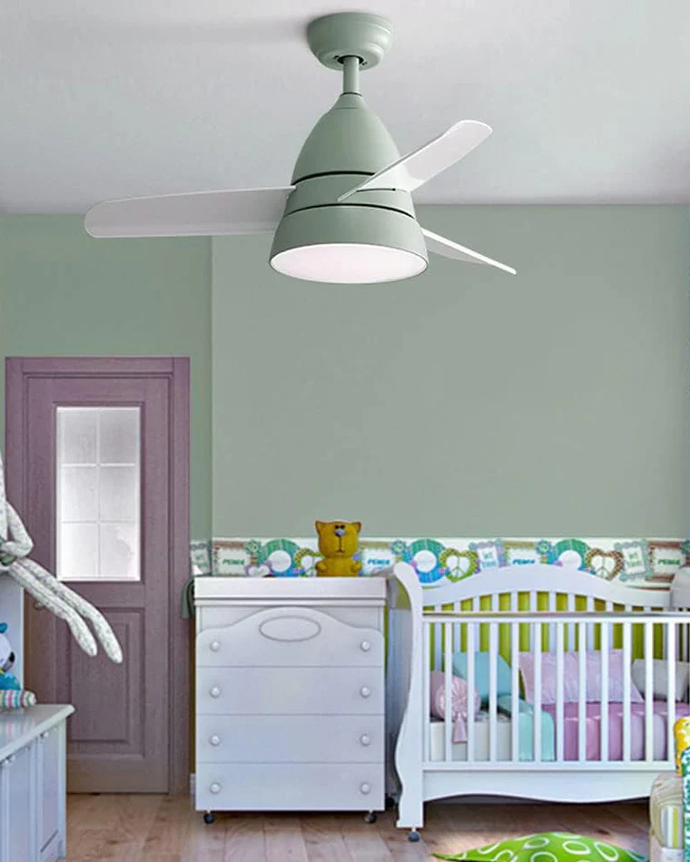 WOMO 3 Blade Tapered Ceiling Fan Lamp-WM5099 - Image 10