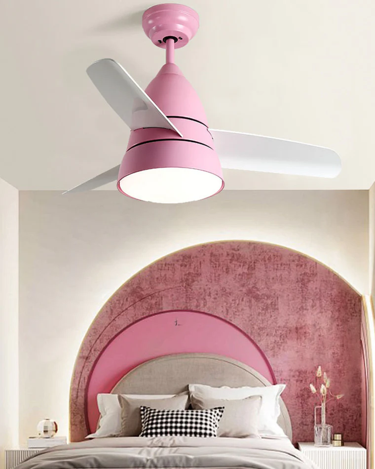 WOMO 3 Blade Tapered Ceiling Fan Lamp-WM5099 - Image 12