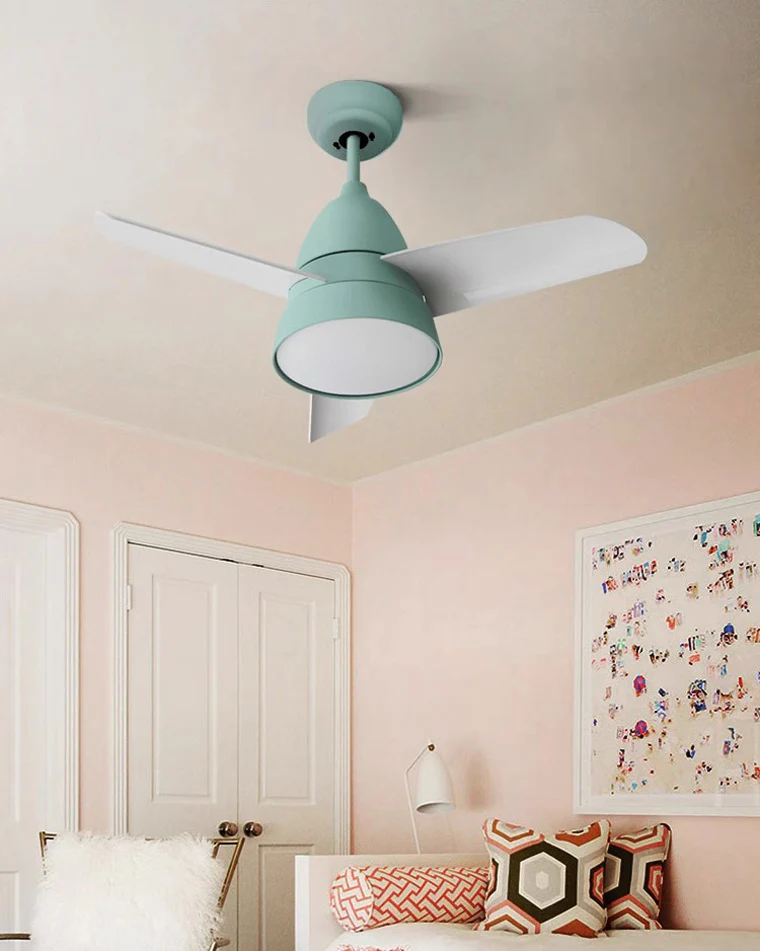 WOMO 3 Blade Tapered Ceiling Fan Lamp-WM5099 - Image 14