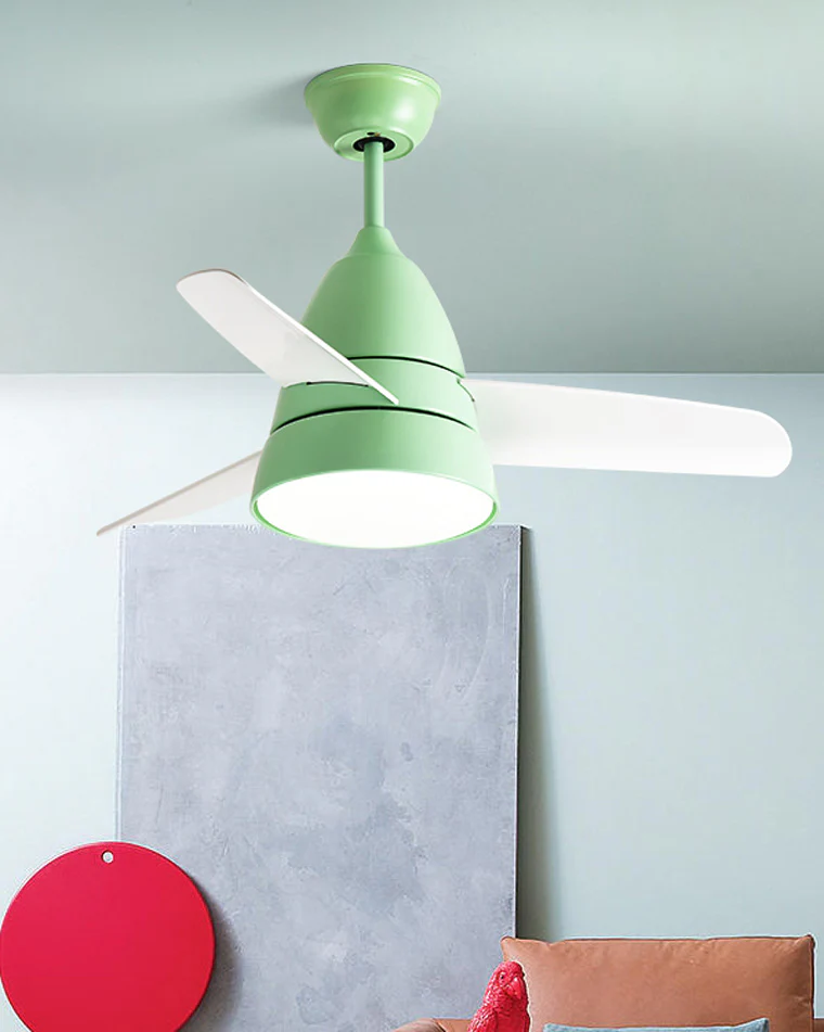WOMO 3 Blade Tapered Ceiling Fan Lamp-WM5099 - Image 16