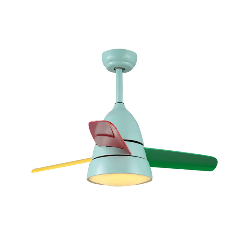 WOMO 3 Blade Tapered Ceiling Fan Lamp-WM5099 - Image 48