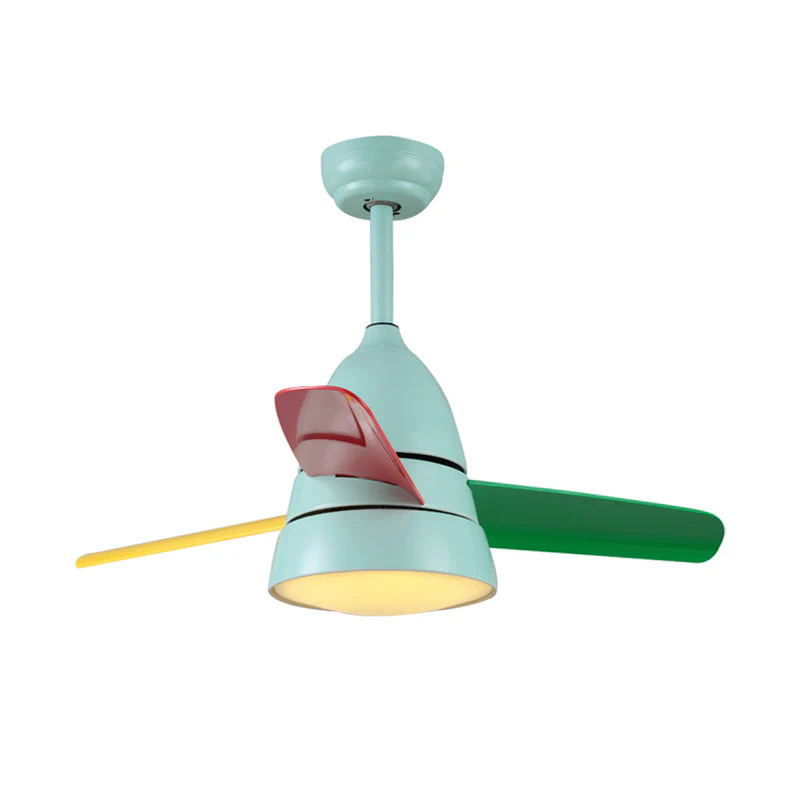 WOMO 3 Blade Tapered Ceiling Fan Lamp-WM5099 - Image 50
