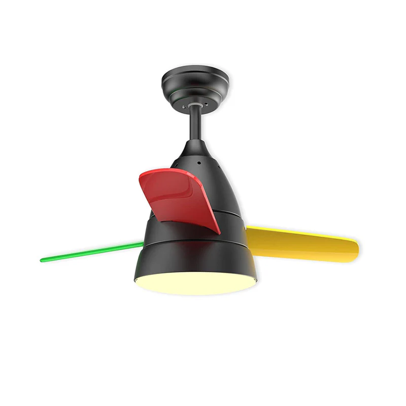 WOMO 3 Blade Tapered Ceiling Fan Lamp-WM5099 - Image 54