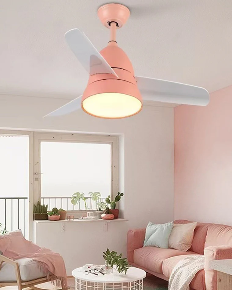 WOMO 3 Blade Tapered Ceiling Fan Lamp-WM5099 - Image 7