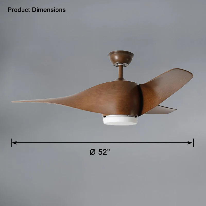 WOMO 52 Propeller Ceiling Fan Lamp-WM5108 - Image 13
