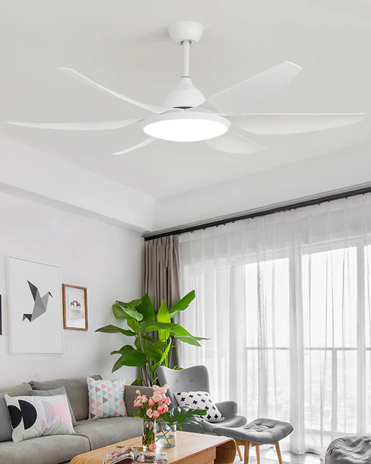 WOMO 5 Blade Large Ceiling Fan Lamp-WM5111 - Image 2