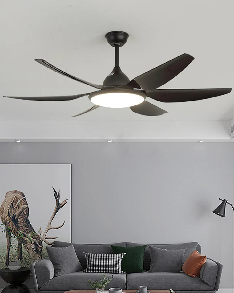WOMO 5 Blade Large Ceiling Fan Lamp-WM5111 - Image 3