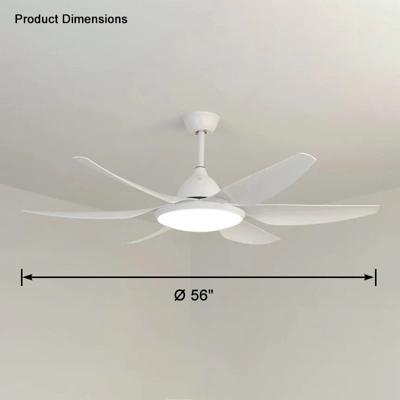 WOMO 5 Blade Large Ceiling Fan Lamp-WM5111 - Image 8