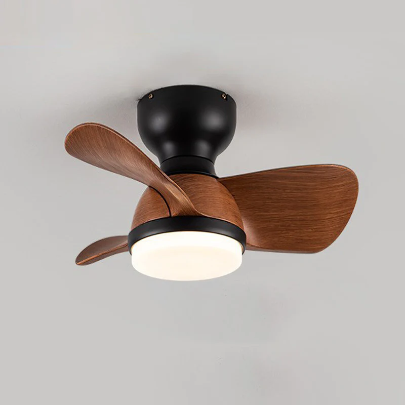 WOMO Small Flush Mount Ceiling Fan Lamp-WM5114 - Image 21