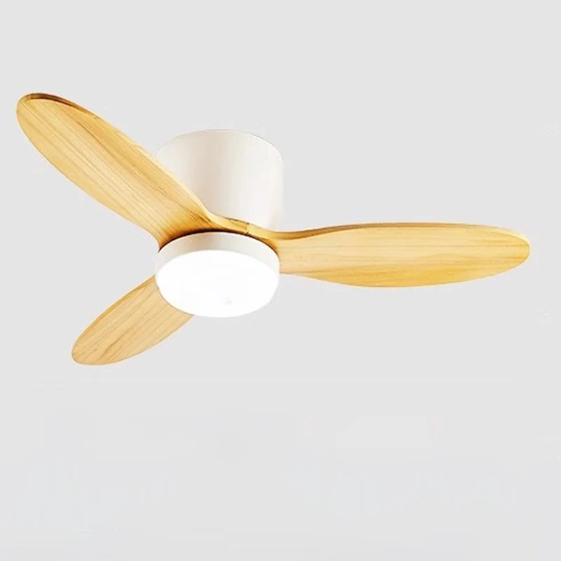 WOMO Mid Century Modern Hugger Ceiling Fan Lamp-WM5115 - Image 15