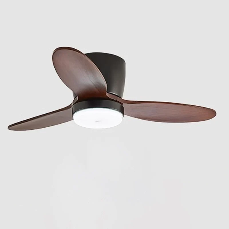 WOMO Mid Century Modern Hugger Ceiling Fan Lamp-WM5115 - Image 17