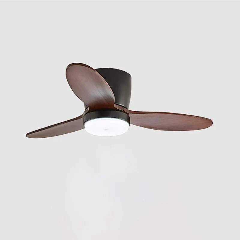 WOMO Mid Century Modern Hugger Ceiling Fan Lamp-WM5115 - Image 9