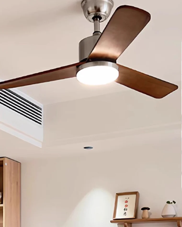 WOMO Mid Century Modern Ceiling Fan Lamp-WM5117 - Image 7