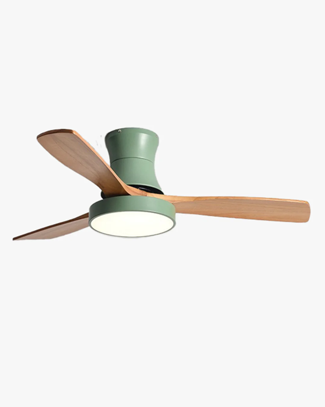 WOMO 3 Wood Blade Hugger Ceiling Fan Lamp-WM5120 - Image 12