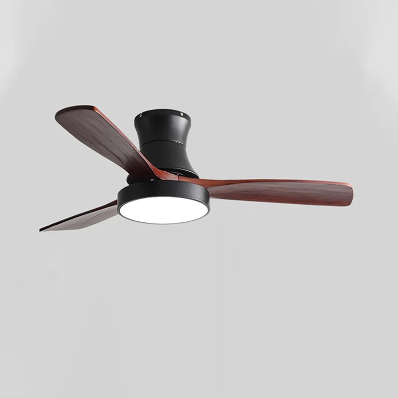 WOMO 3 Wood Blade Hugger Ceiling Fan Lamp-WM5120 - Image 26