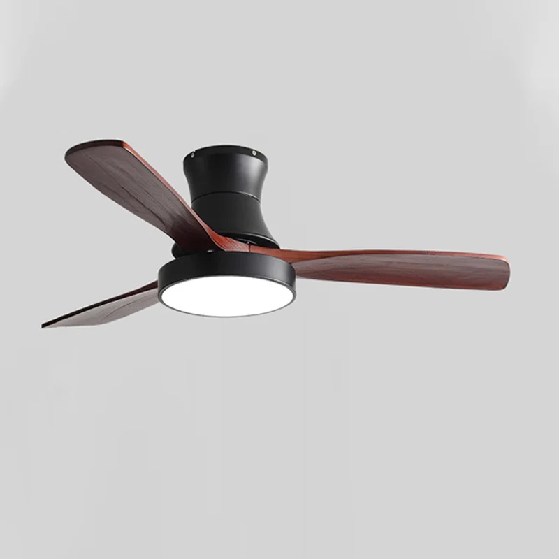 WOMO 3 Wood Blade Hugger Ceiling Fan Lamp-WM5120 - Image 28