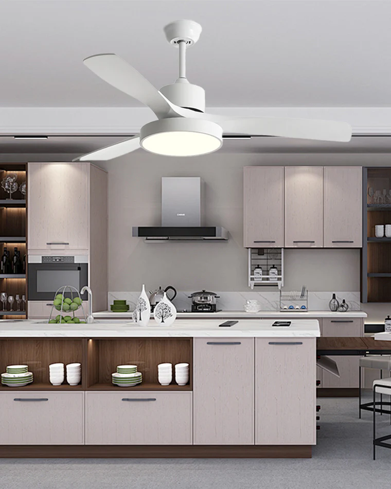 WOMO 3 Blade Modern Ceiling Fan Lamp-WM5123 - Image 11