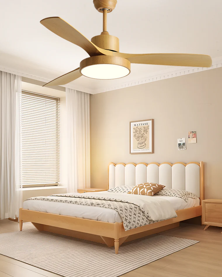 WOMO 3 Blade Modern Ceiling Fan Lamp-WM5123 - Image 12