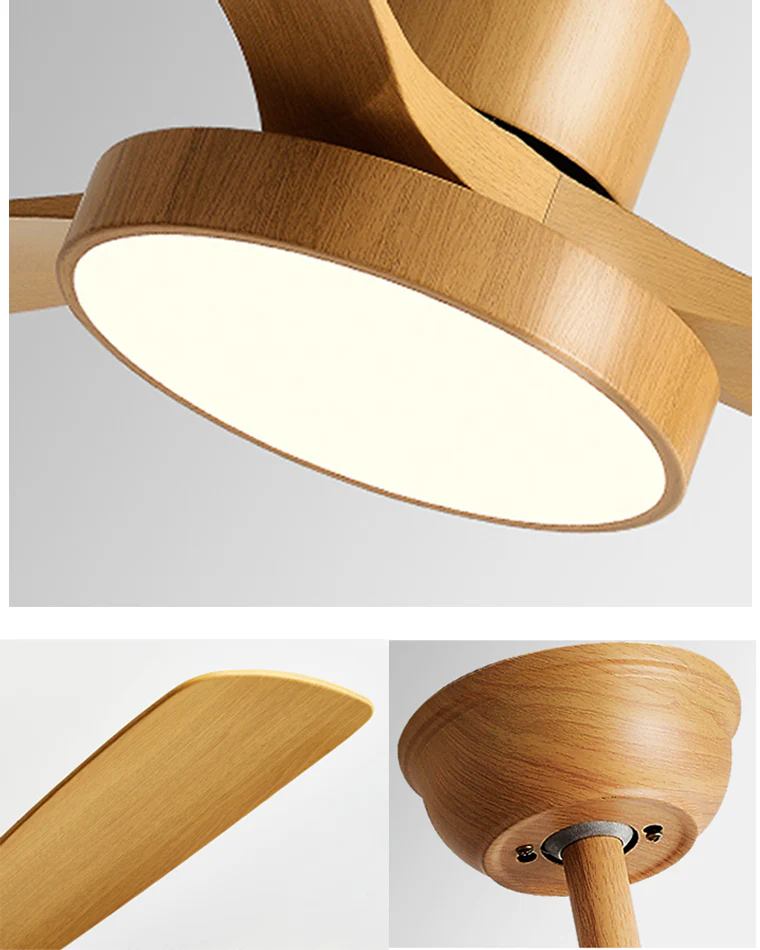 WOMO 3 Blade Modern Ceiling Fan Lamp-WM5123 - Image 14