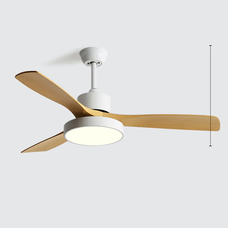 WOMO 3 Blade Modern Ceiling Fan Lamp-WM5123 - Image 35