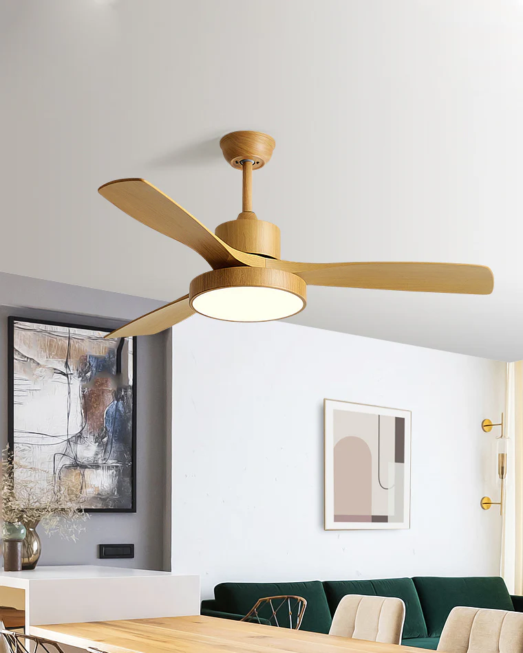 WOMO 3 Blade Modern Ceiling Fan Lamp-WM5123 - Image 9
