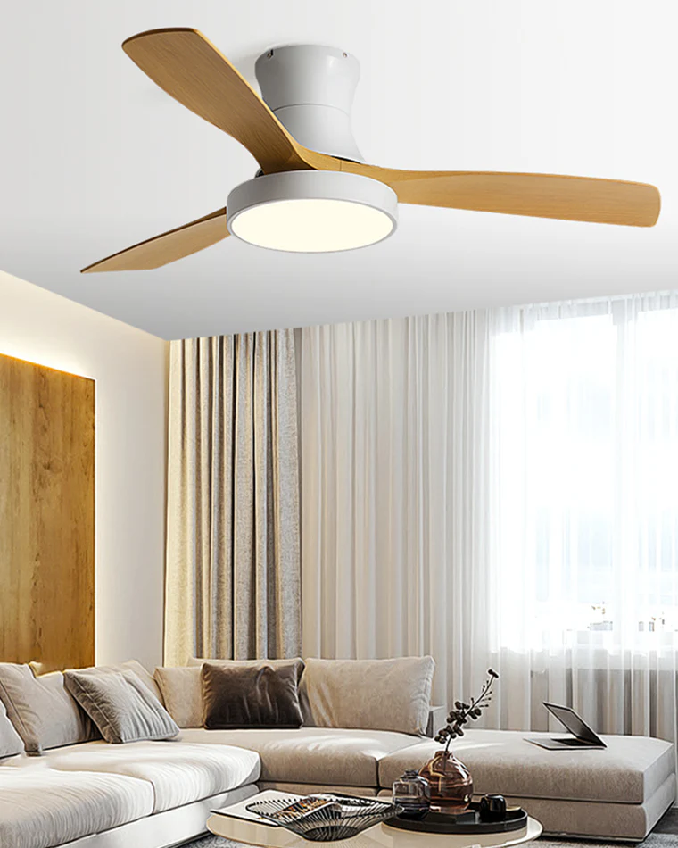 WOMO Low Profile Ceiling Fan Lamp-WM5124 - Image 7