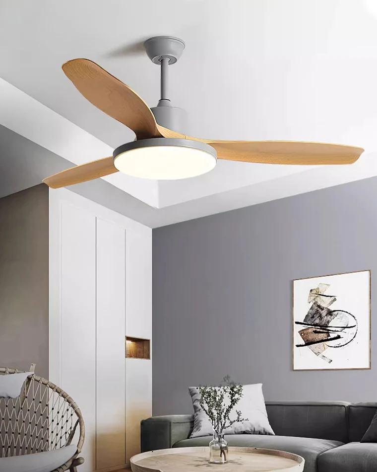 WOMO 3 Blade Ceiling Fan Lamp-WM5127 - Image 3