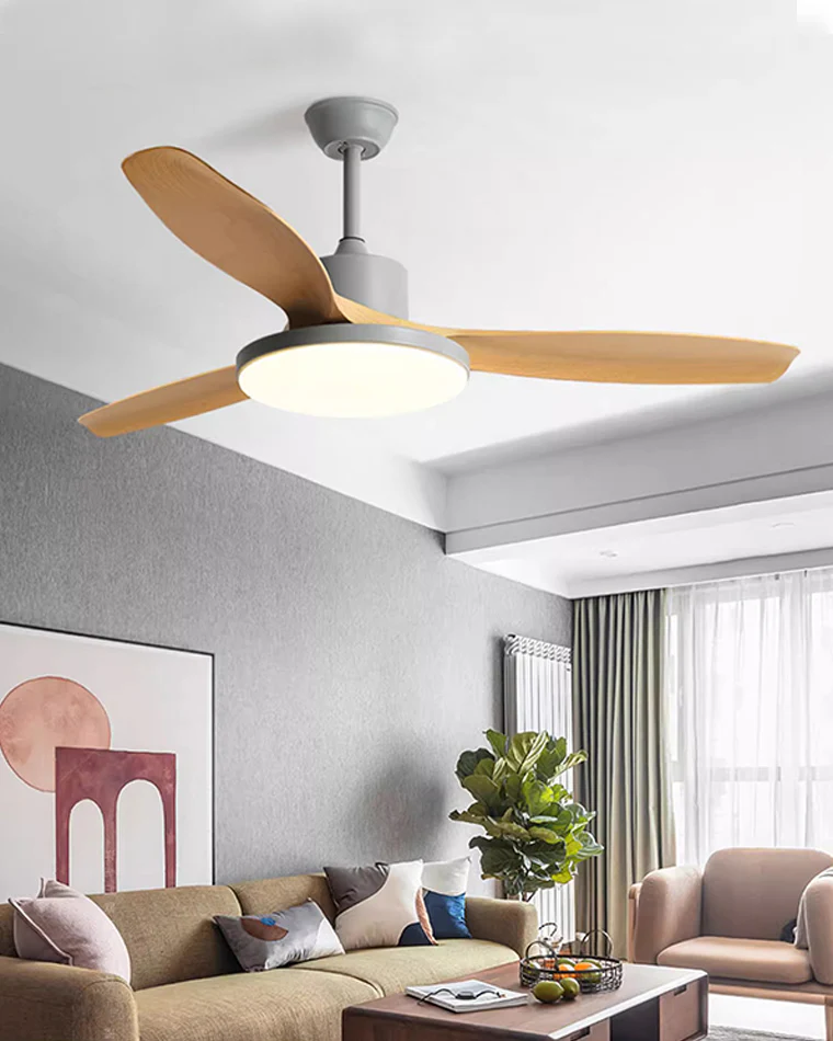 WOMO 3 Blade Ceiling Fan Lamp-WM5127 - Image 4