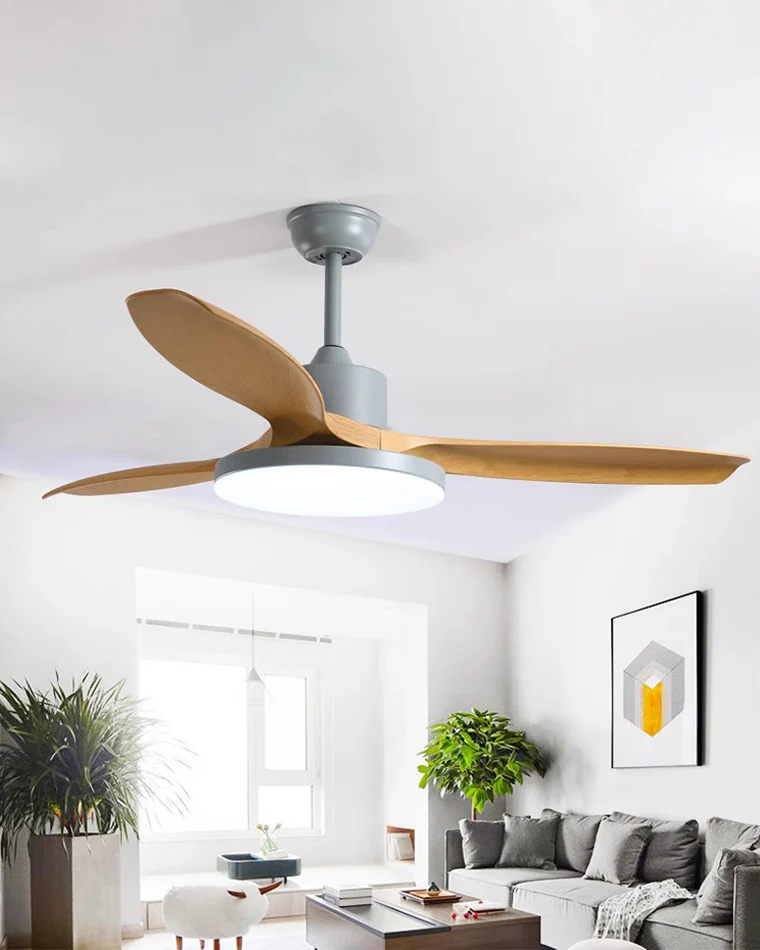 WOMO 3 Blade Ceiling Fan Lamp-WM5127 - Image 6