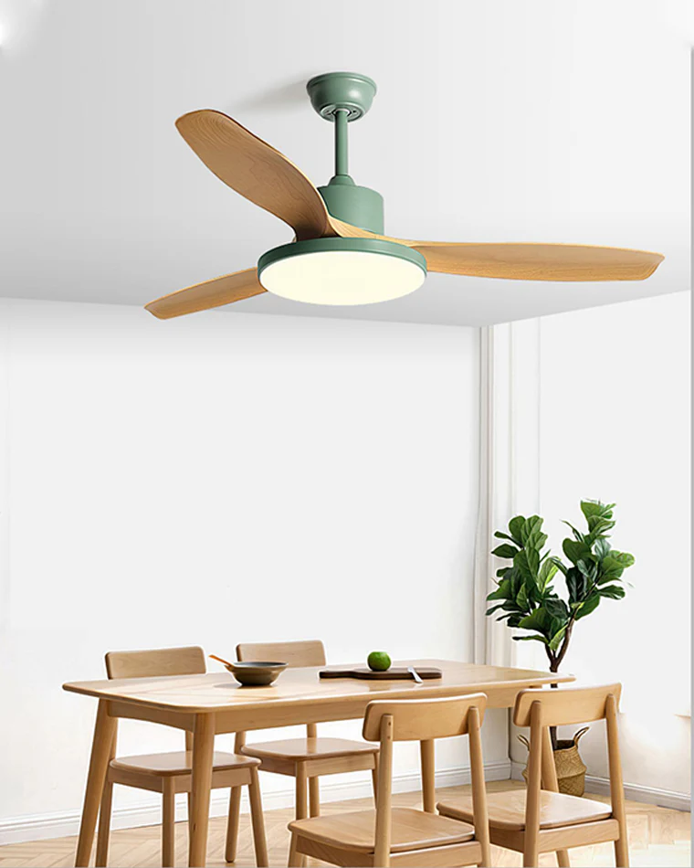 WOMO 3 Blade Ceiling Fan Lamp-WM5127 - Image 7