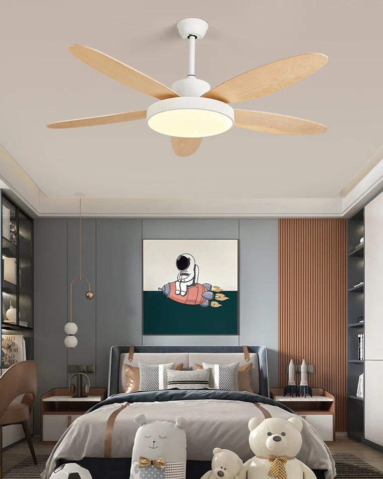 WOMO 5 Blade Modern Ceiling Fan Lamp-WM5131 - Image 6