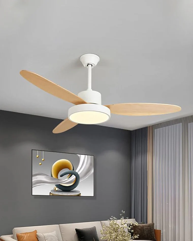 WOMO 3 Blade Ceiling Fan Lamp-WM5132 - Image 4