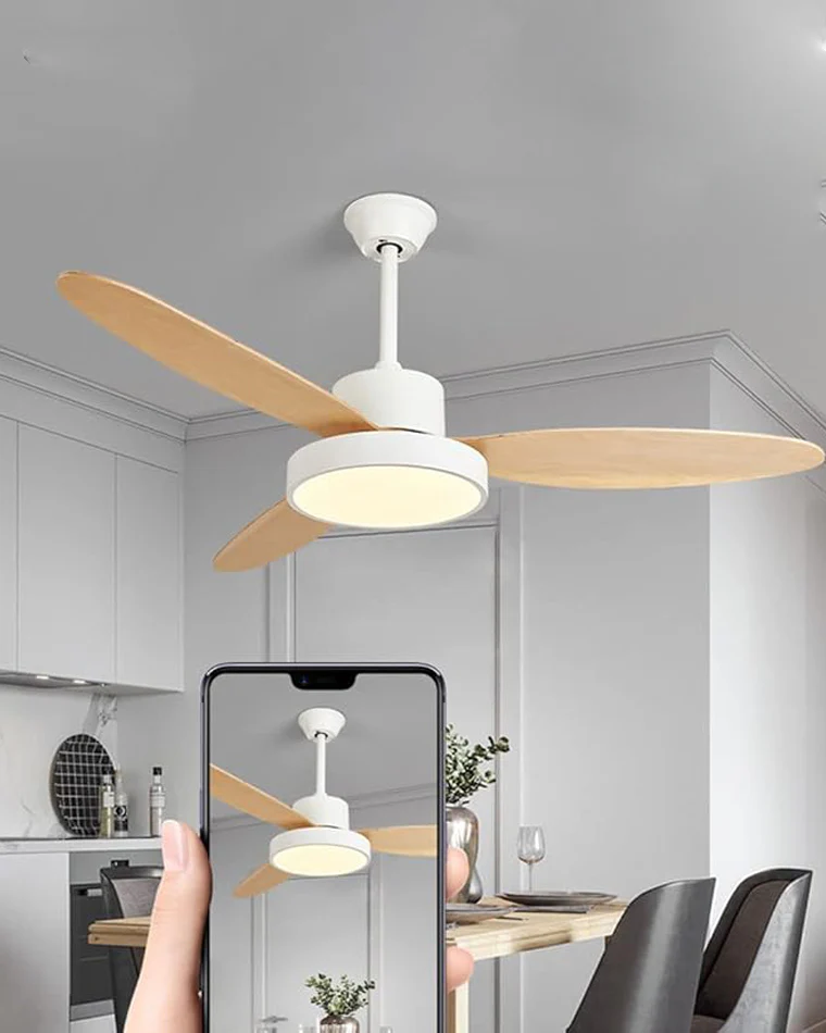 WOMO 3 Blade Ceiling Fan Lamp-WM5132 - Image 5