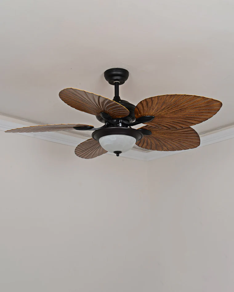 WOMO 52" Tropical Palm Leaf Ceiling Fan Lamp-WM5005 - Image 5
