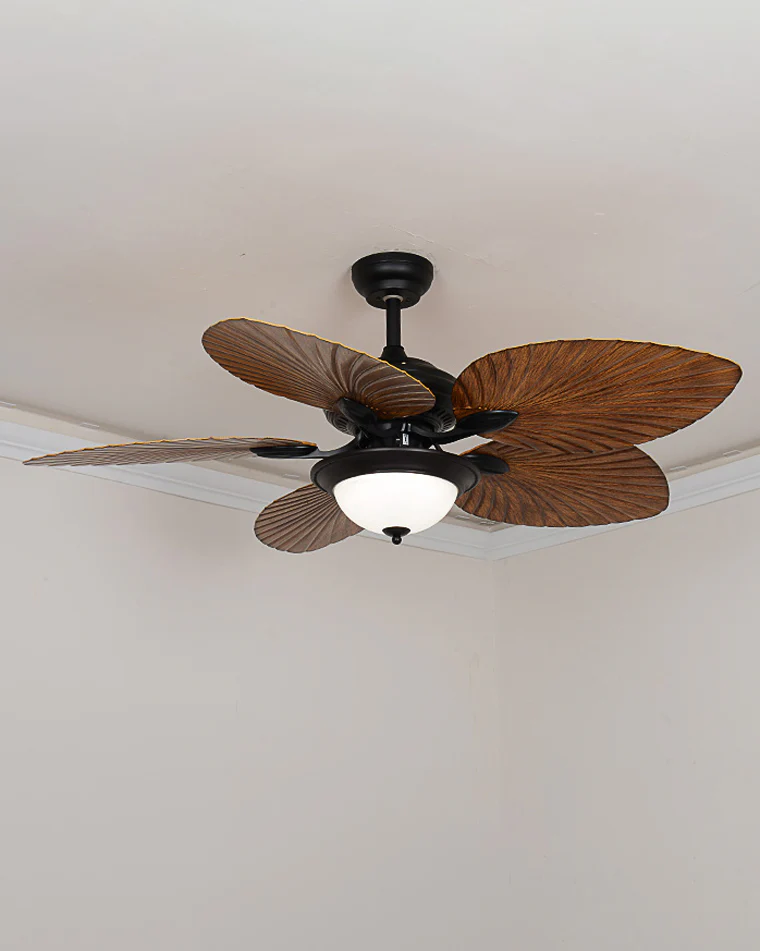 WOMO 52" Tropical Palm Leaf Ceiling Fan Lamp-WM5005 - Image 7