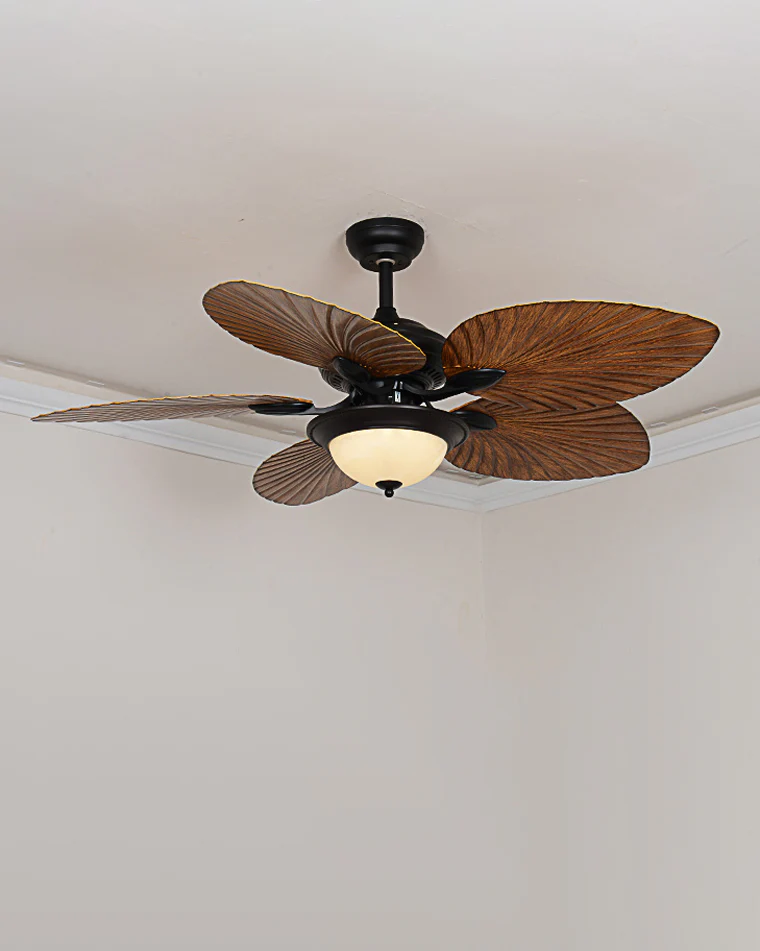 WOMO 52" Tropical Palm Leaf Ceiling Fan Lamp-WM5005 - Image 8