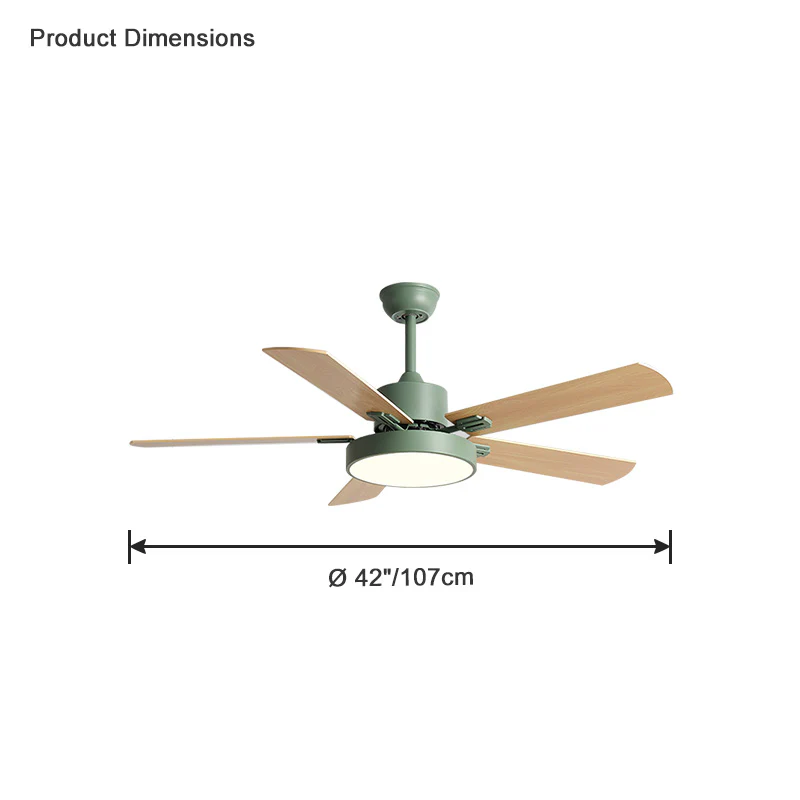 WOMO Slimline Ceiling Fan Lamp-WM5013 - Image 12