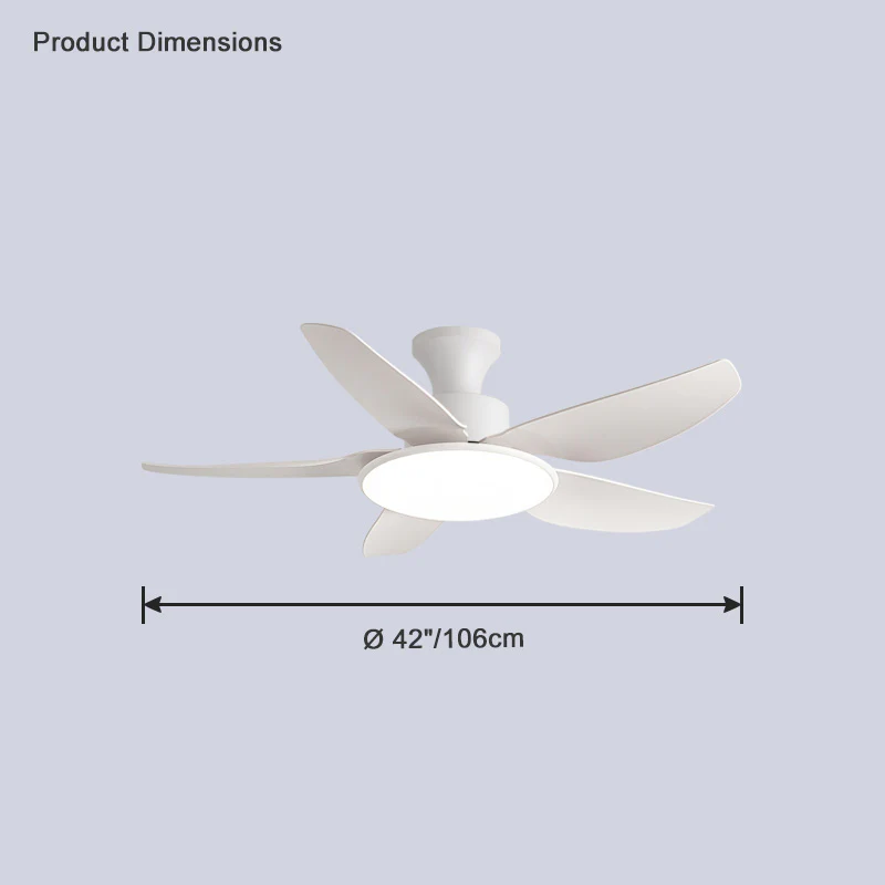 WOMO 42 Low Profile Ceiling Fan Lamp-WM5020 - Image 16