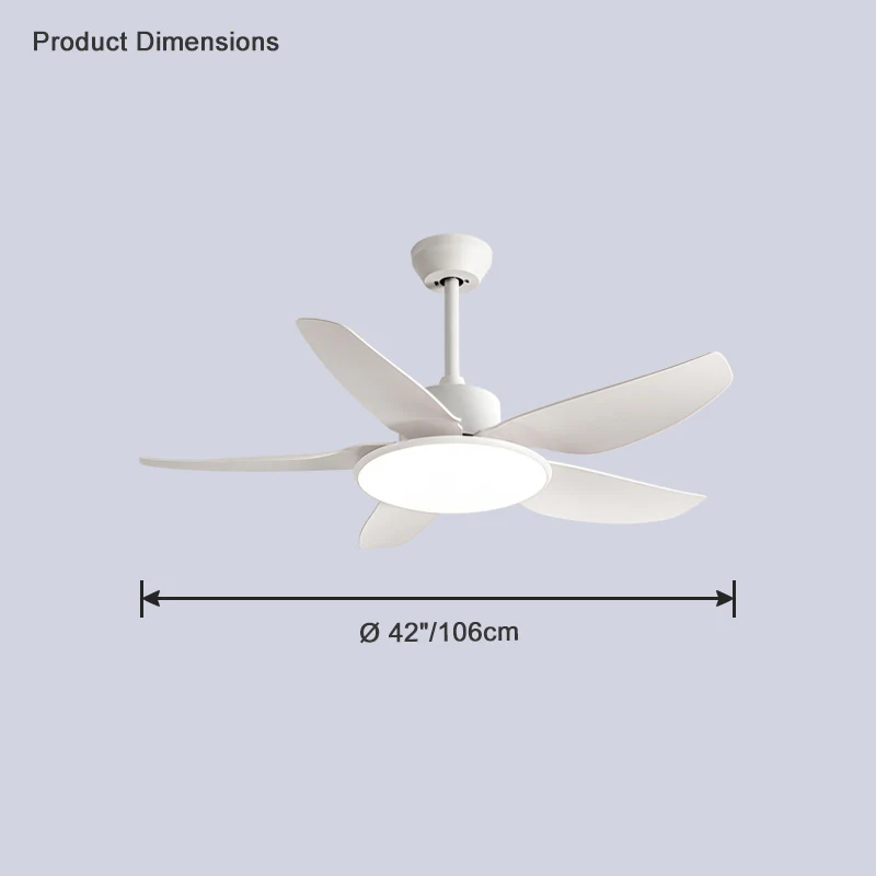 WOMO 42 Low Profile Ceiling Fan Lamp-WM5020 - Image 18