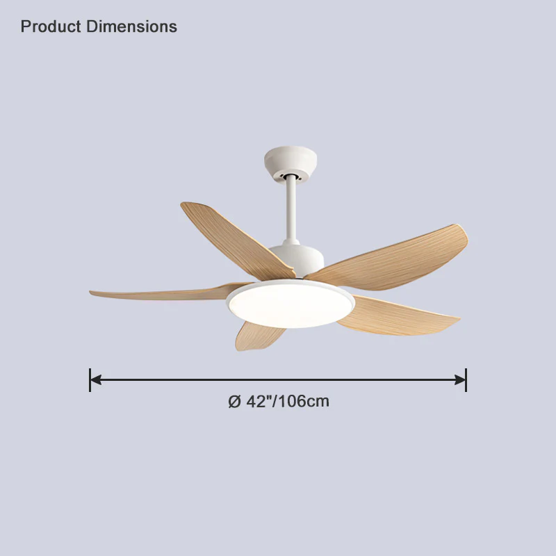 WOMO 42 Low Profile Ceiling Fan Lamp-WM5020 - Image 20