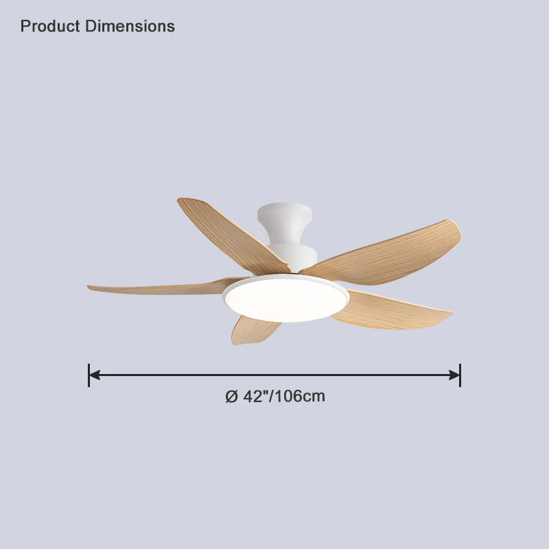 WOMO 42 Low Profile Ceiling Fan Lamp-WM5020 - Image 22