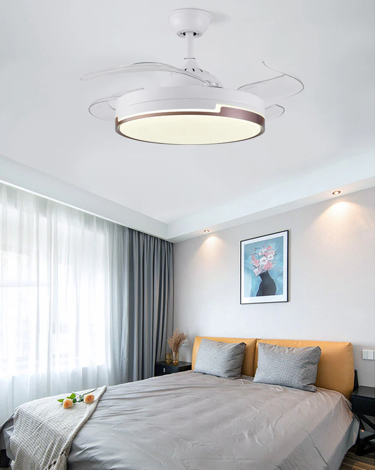 WOMO Modern Retractable Ceiling Fan Lamp-WM5029 - Image 14