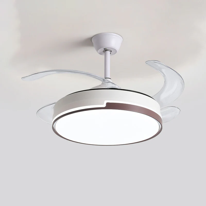 WOMO Modern Retractable Ceiling Fan Lamp-WM5029 - Image 20