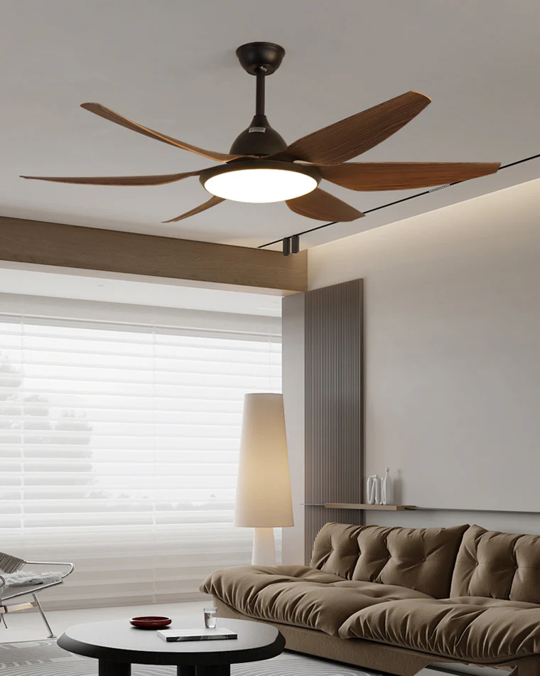 WOMO Large Modern Farmhouse Ceiling Fan Lamp-WM5032 - Image 4