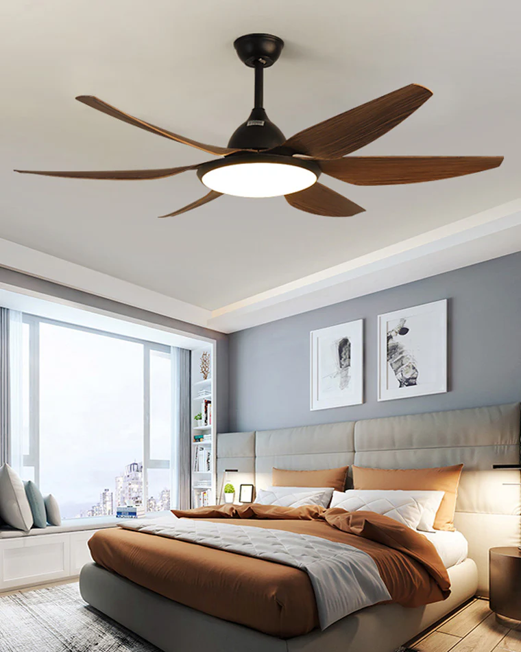 WOMO Large Modern Farmhouse Ceiling Fan Lamp-WM5032 - Image 7