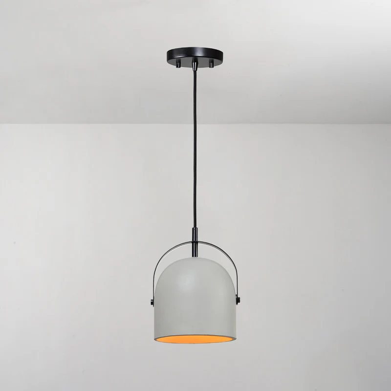 WOMO Concrete-like Bell Pendant Light-WM2565 - Image 8