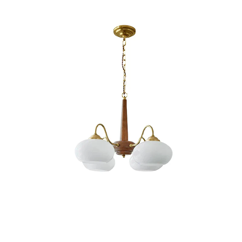 WOMO Retro Milk Glass Chandelier-WM2303 - Image 12